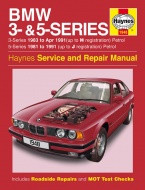 INSTRUKCJA BMW SERII 3 i BMW SERII 5 (1981-1991)