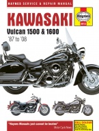 NAPRAWA KAWASAKI VULCAN 1500 i 1600 (1987-2008) - instrukcja Haynes
