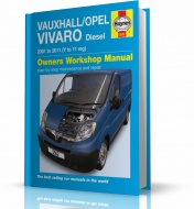 NAPRAWA OPEL VIVARO DIESEL (2001-2011) - instrukcja Haynes