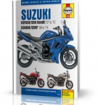 SUZUKI GSF650, GSF1250 BANDIT (07-12) - SUZUKI GSX650, 1250F (08-14) - instrukcja napraw Haynes