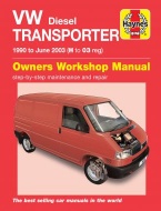 VW T4 TRANSPORTER DIESEL 1990-2003 - instrukcja napraw Haynes